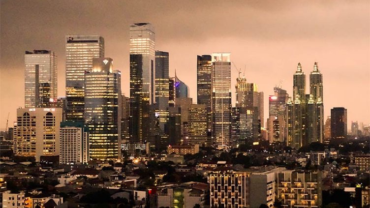 Night view of Buildings