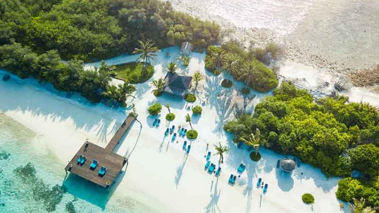 Maldives beach