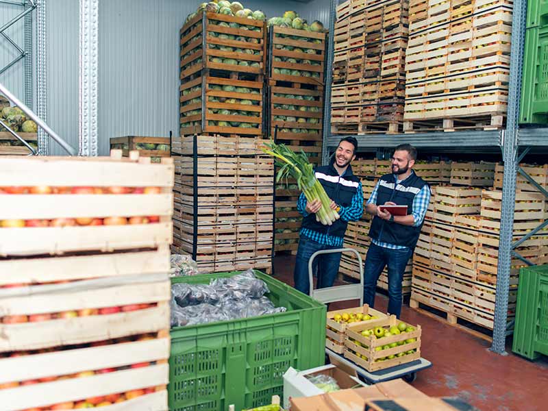 Storage in industry