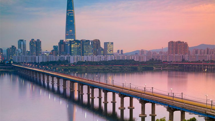 Seoul skyline